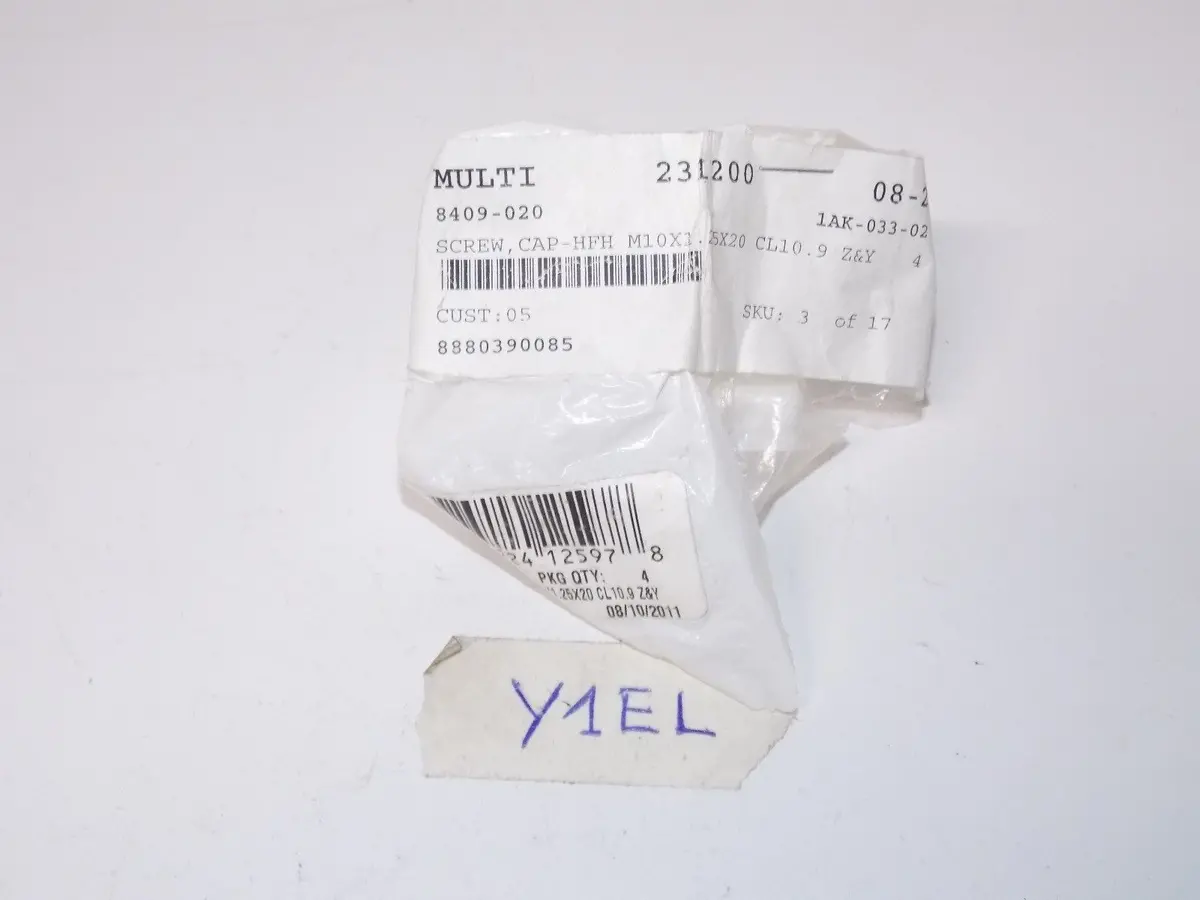 New Arctic Cat Cap Screw M 10X1.25X20 8409-020 Hfh Cl 10 Snowmobile 1