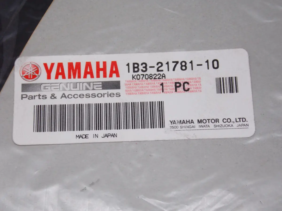 Nos Yamaha 2007 Fz6 N Na Nhg Nahg Emblem Sticker Decal Graphic 1B3-21781-10 1