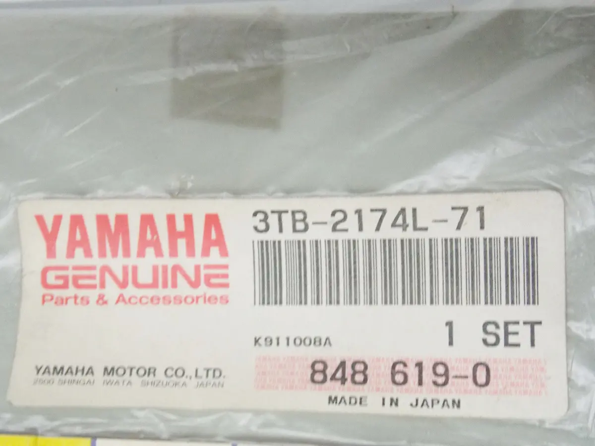 Nos New Oem Yamaha 1994 Xt600 Emblem Decal Sticker Graphic Mark Set 3Tb-2174L-71 1