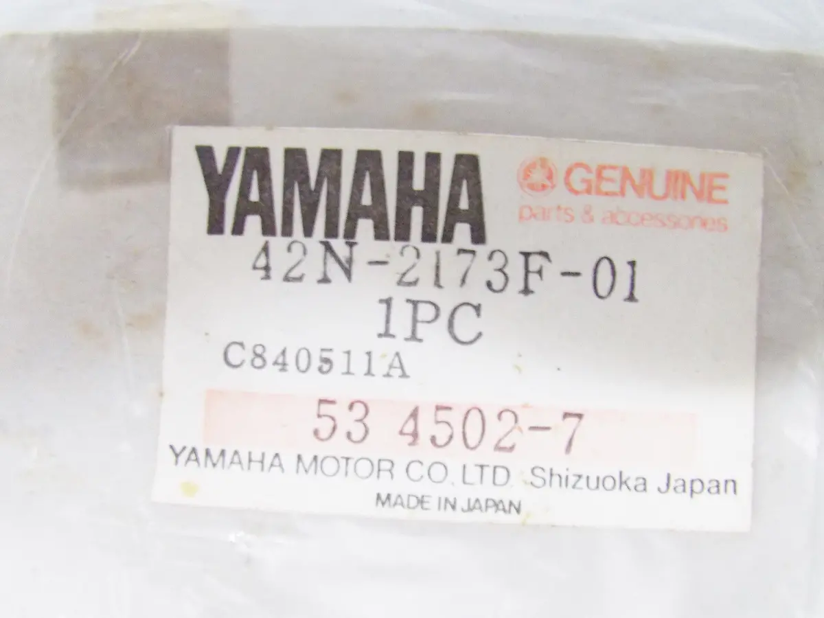 Nos New Oem Yamaha Emblem Decal Sticker Graphic Mark 42N-2173F-01 1