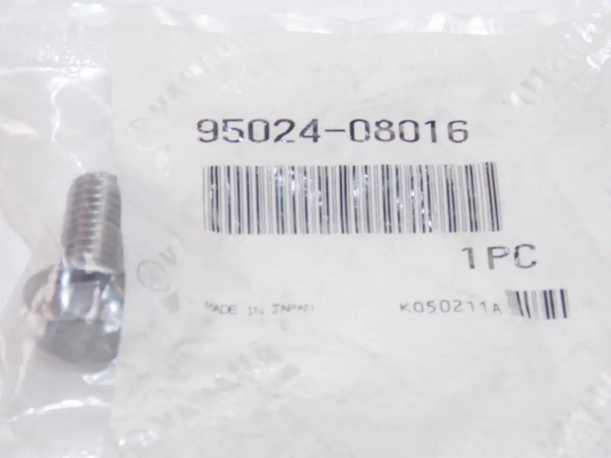 Nos Yamaha 1995-2013  Flange Bolt Ymx1200 Xvz13 Xvs950  95024-08016 1