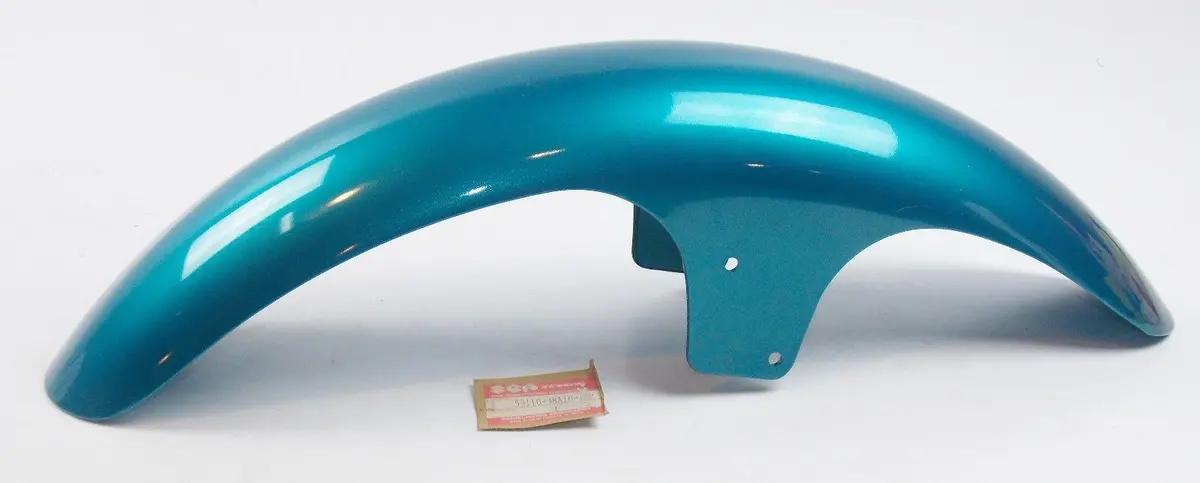 Nos Suzuki 1988 1989 1990 1991 Blue Front Fender Vs750 53110-38A10-13L 1