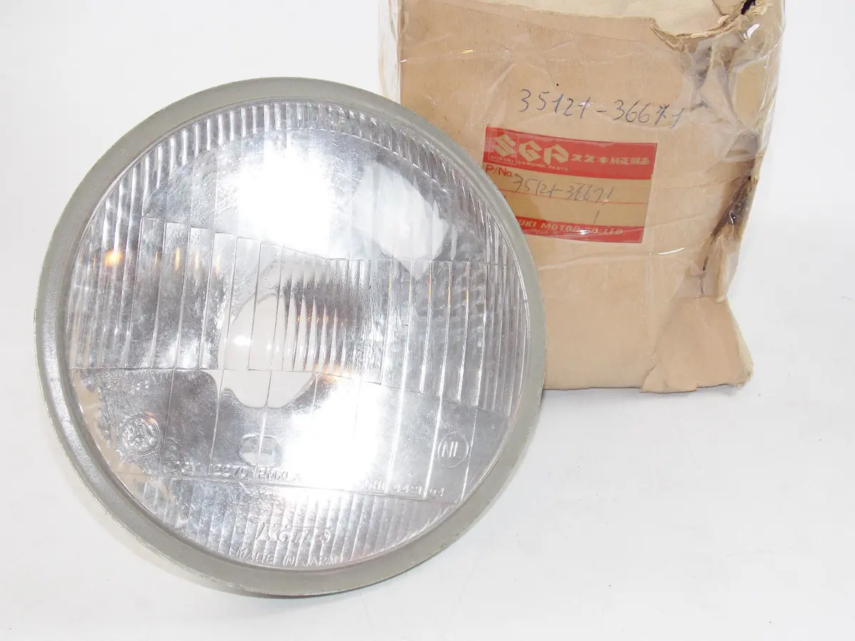 Nos Oem New Suzuki 1978 Gs400 Gs400e Headlight Lamp Unit Reflector 35121-36671 1