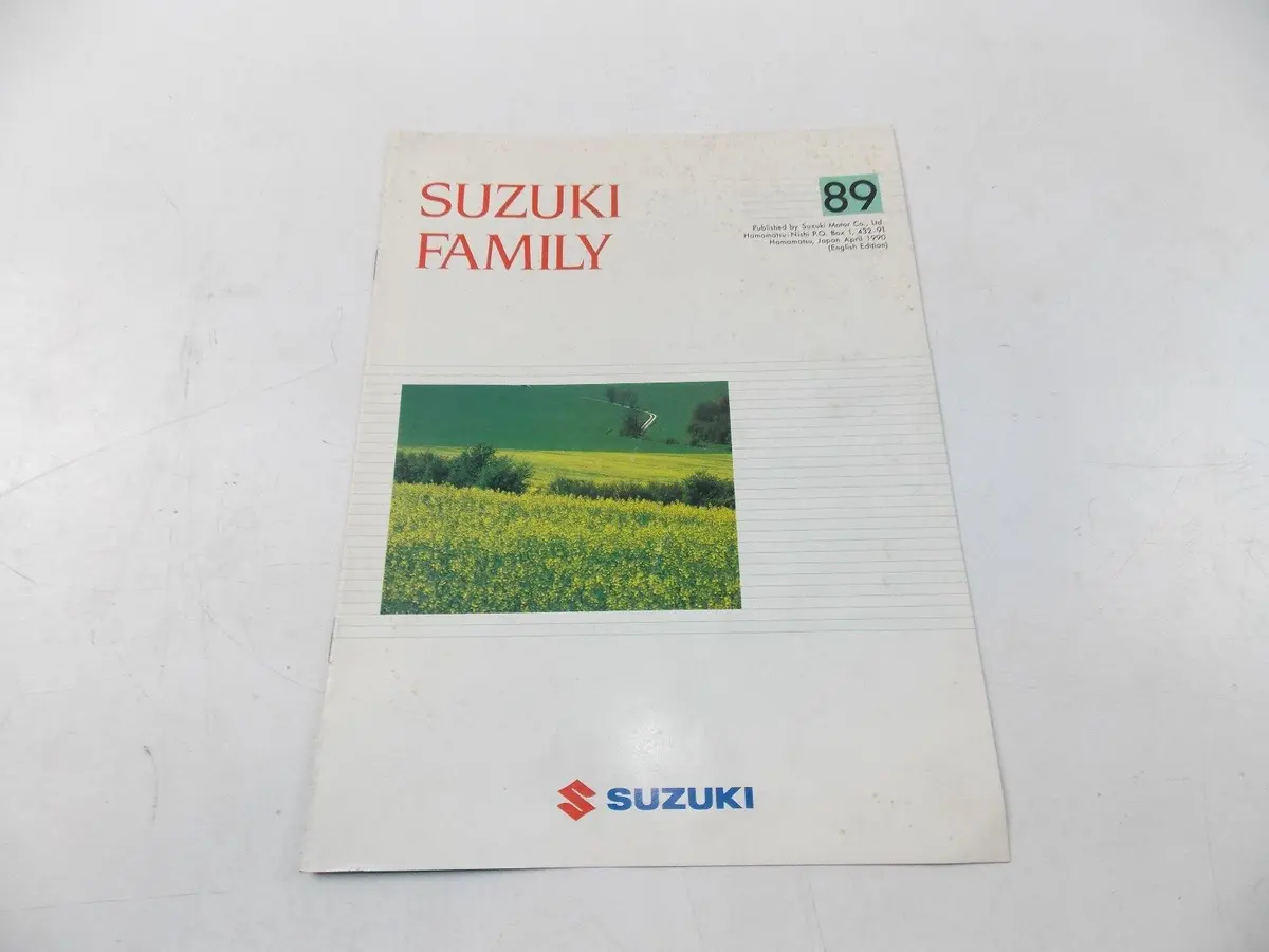 New Suzuki 1920-1990 Suzuki Family 70Th Anniversary Book 1