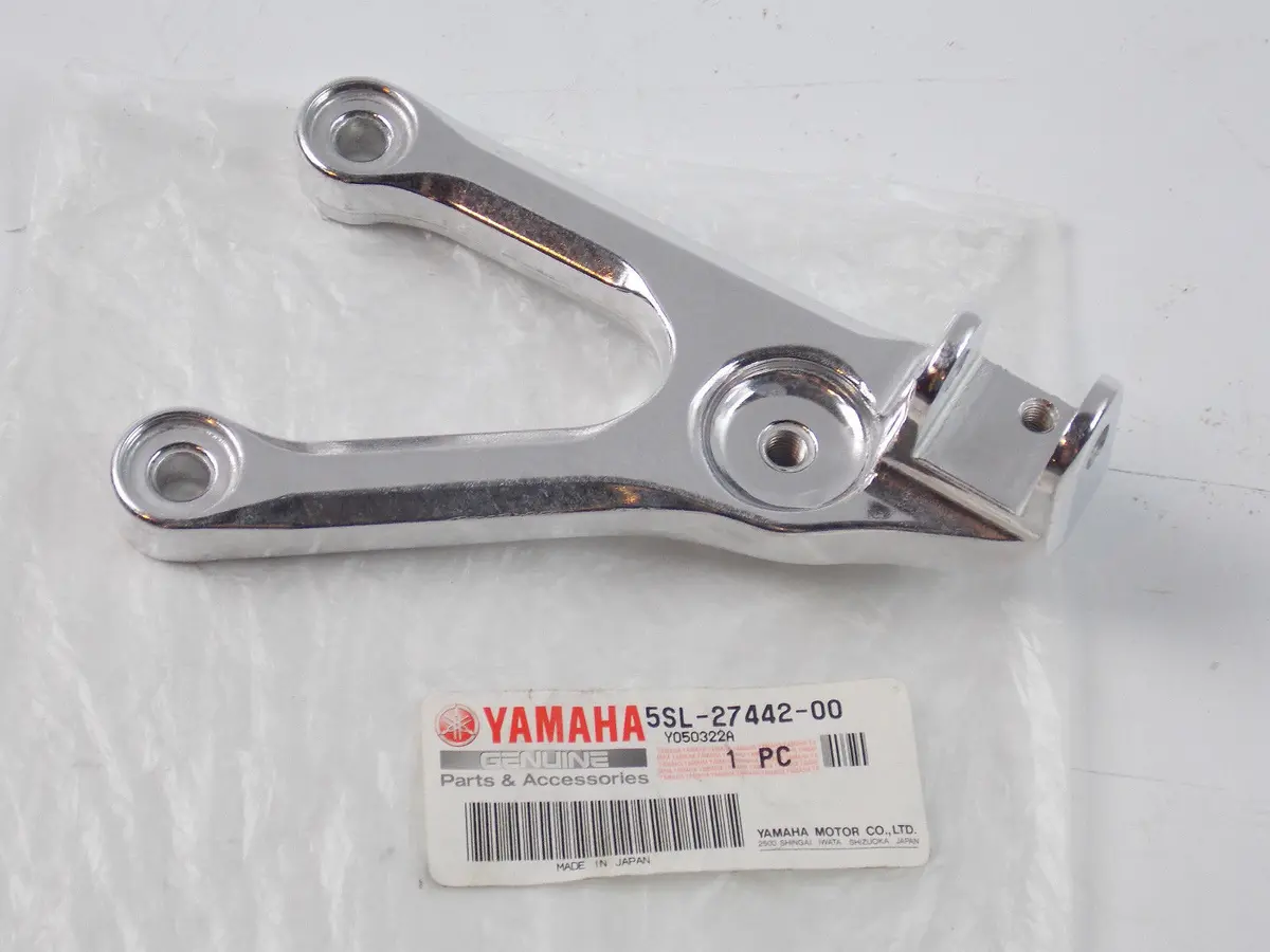 Nos Yamaha 2003 2004 2006 2007 2009 Yzfr6 R6 R6s Foot Rest Bracket 5Sl-27442-00 1