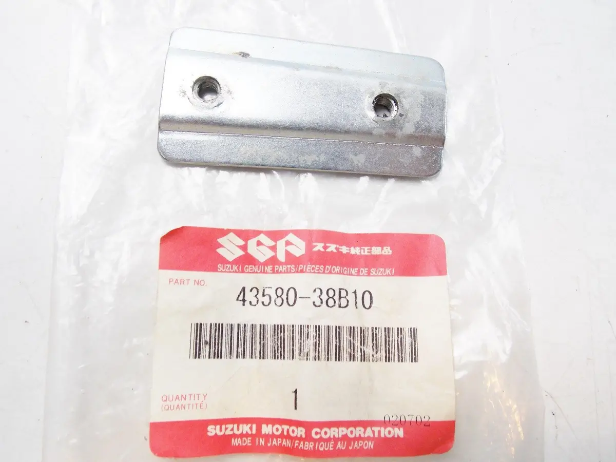 N0s Oem  Suzuki 1987-2009 Fr Rubber Stopper Plate  Vs1400/750/800  43580-38B10 1
