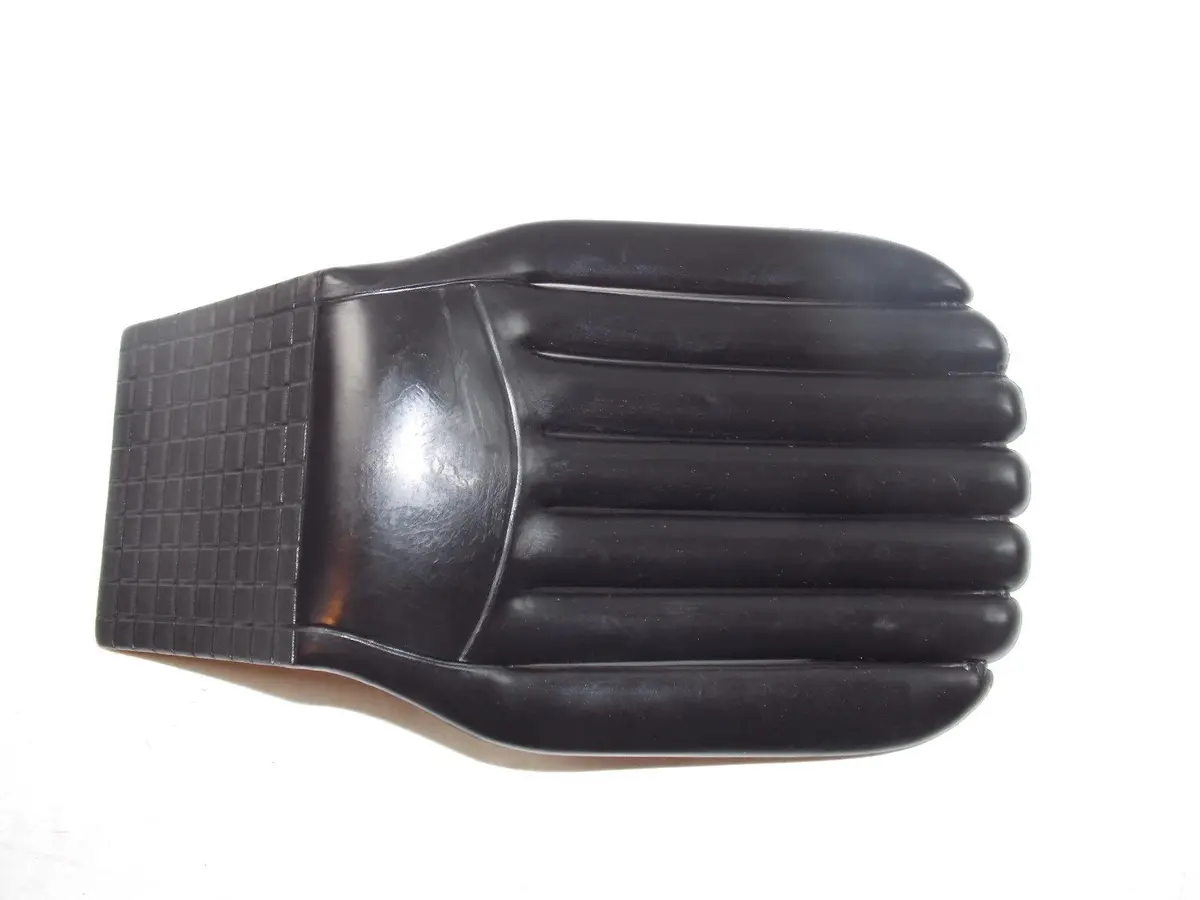 Universal Fender Splash Guard Mud Flap Black Enduro Mx Street Motorcycle Moped 2