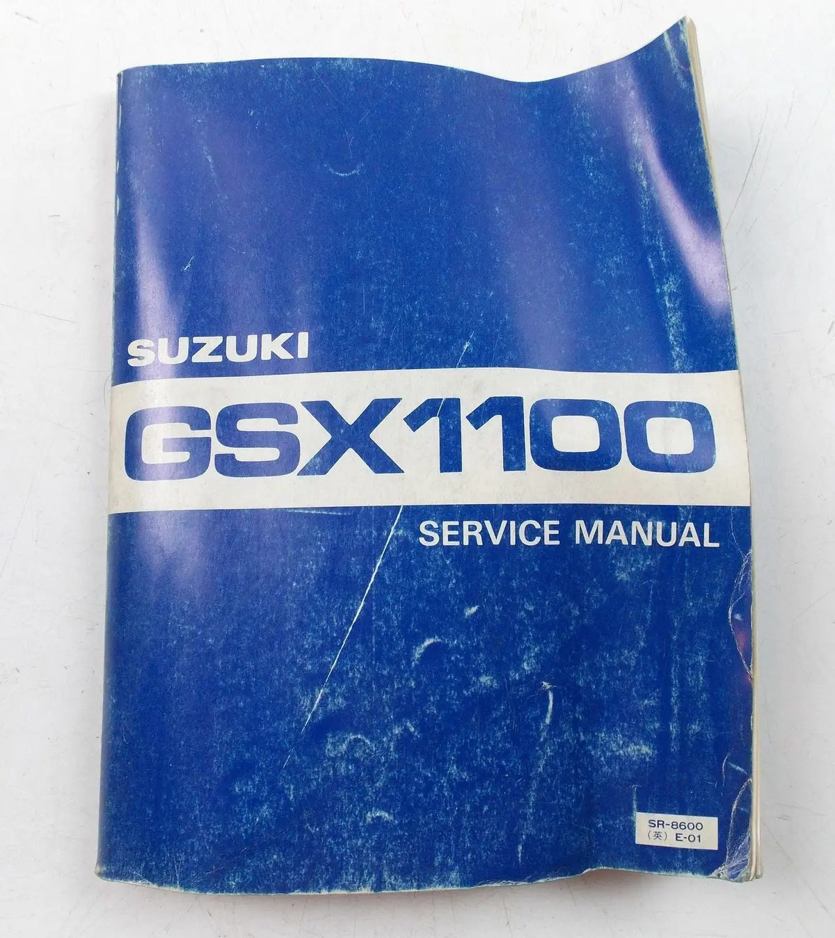 Nos Suzuki April 1980 Service Manual Gsx1100 Sr-8600--E-01 1
