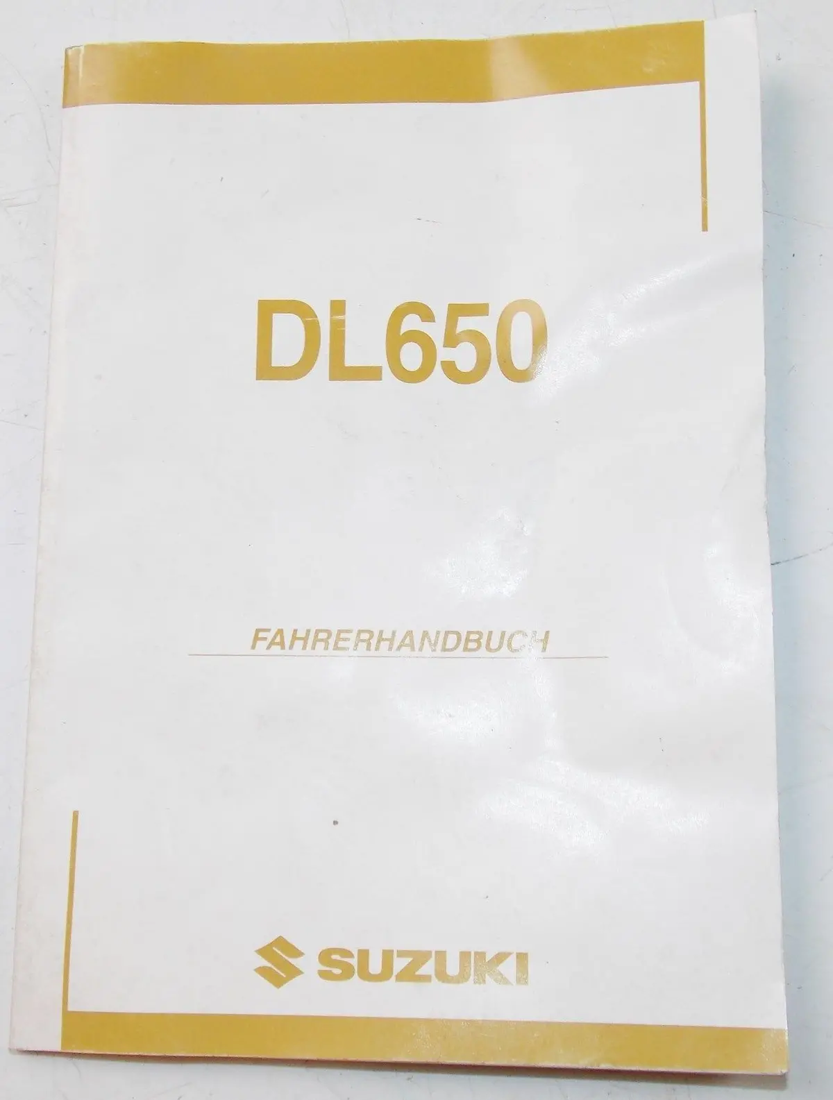 Used Suzuki 2003 Owner Manual Book Dl650 99011-27G50-01K German 1