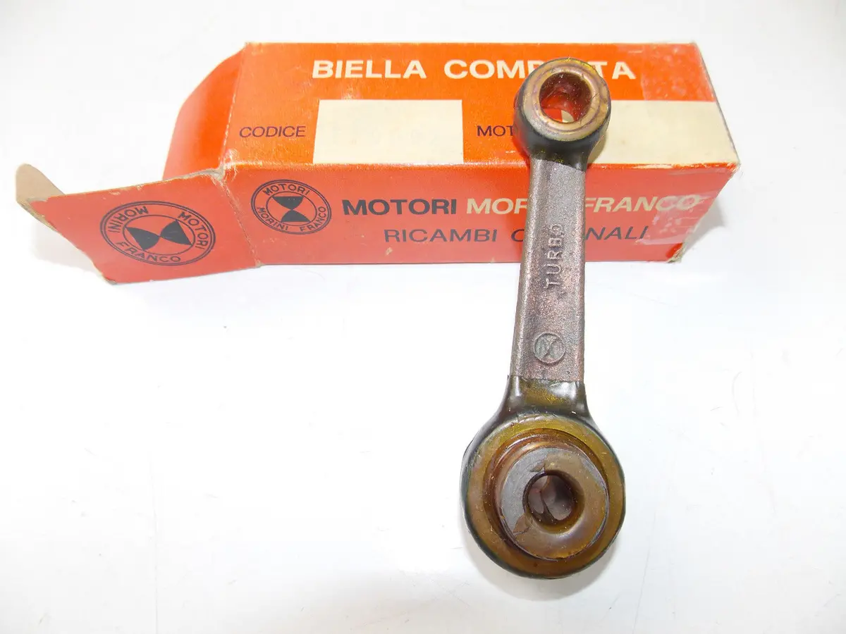 Nos 1970'S Franco Morini Turbo Motor 48Cc Connecting Rod Crank Engine 110002 1