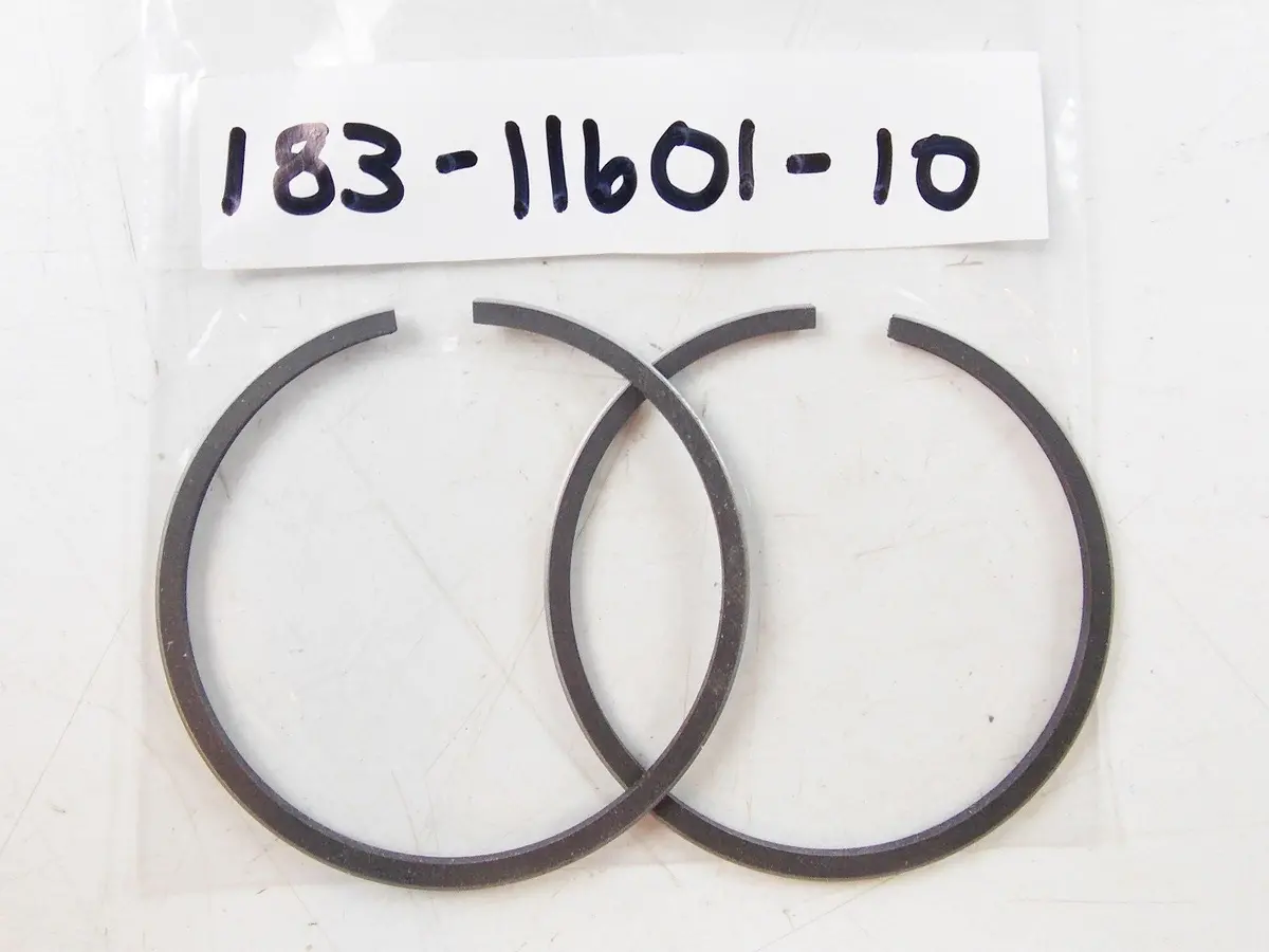 Nos Yamaha 1968 Piston Ring Set 1St O/S 0.25 Yas1 183-11601-10 1