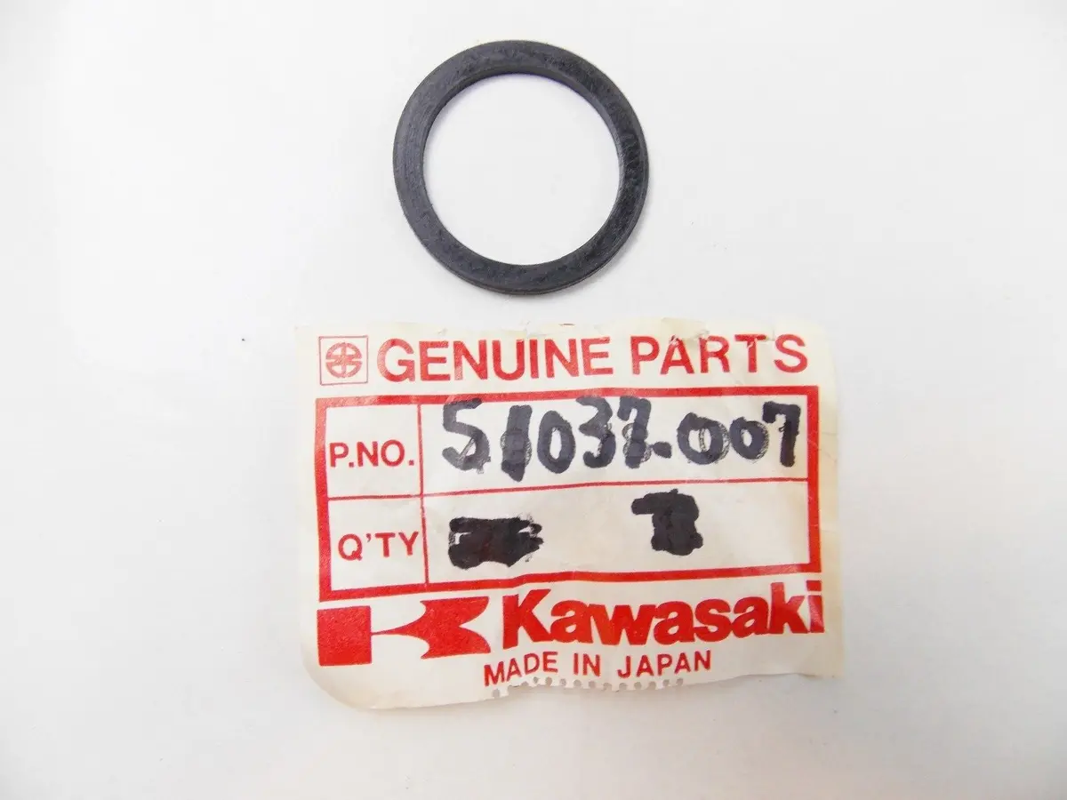 Nos Kawasaki 1966-1976 Fuel Cup Gasket A1/7 W1/2 F3/4/6/8 Kh500 51037-007 1