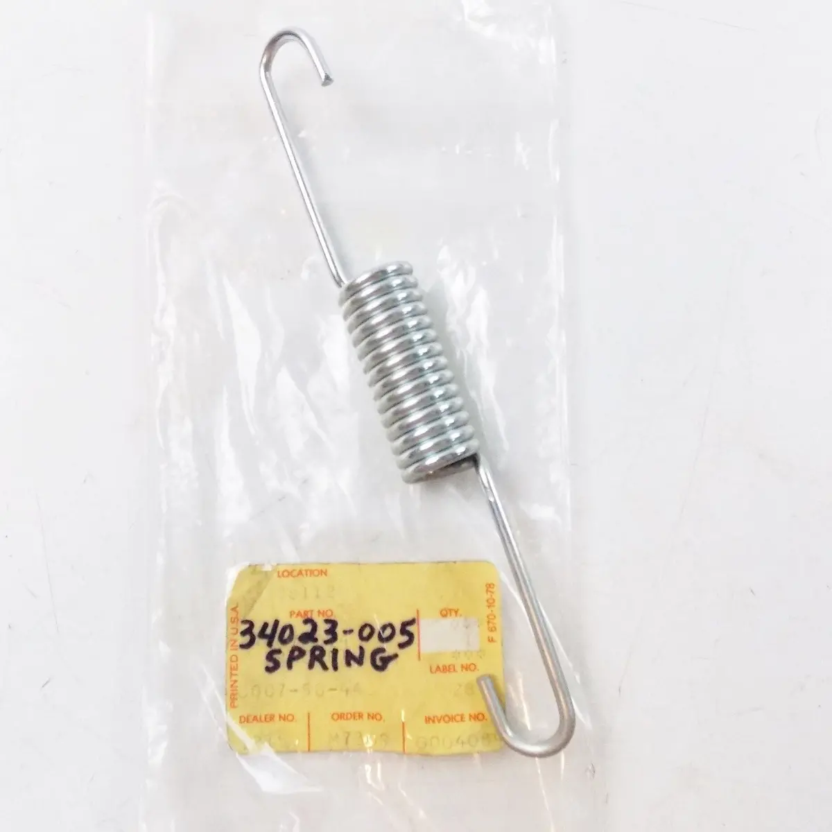 Nos Kawasaki  1966-1987 Main Stand Spring A1/7 G3 F3/8/9 Km100 Kd80  34023-005 1