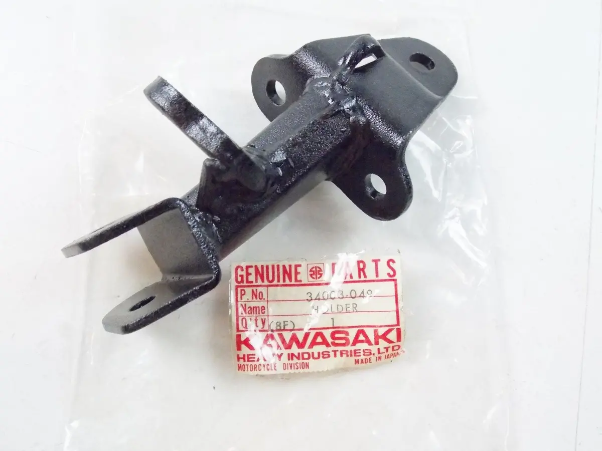 Nos Kawasaki  1972-1986 Left Footrest Bar Holder  G5 Ke100   34003-049 1