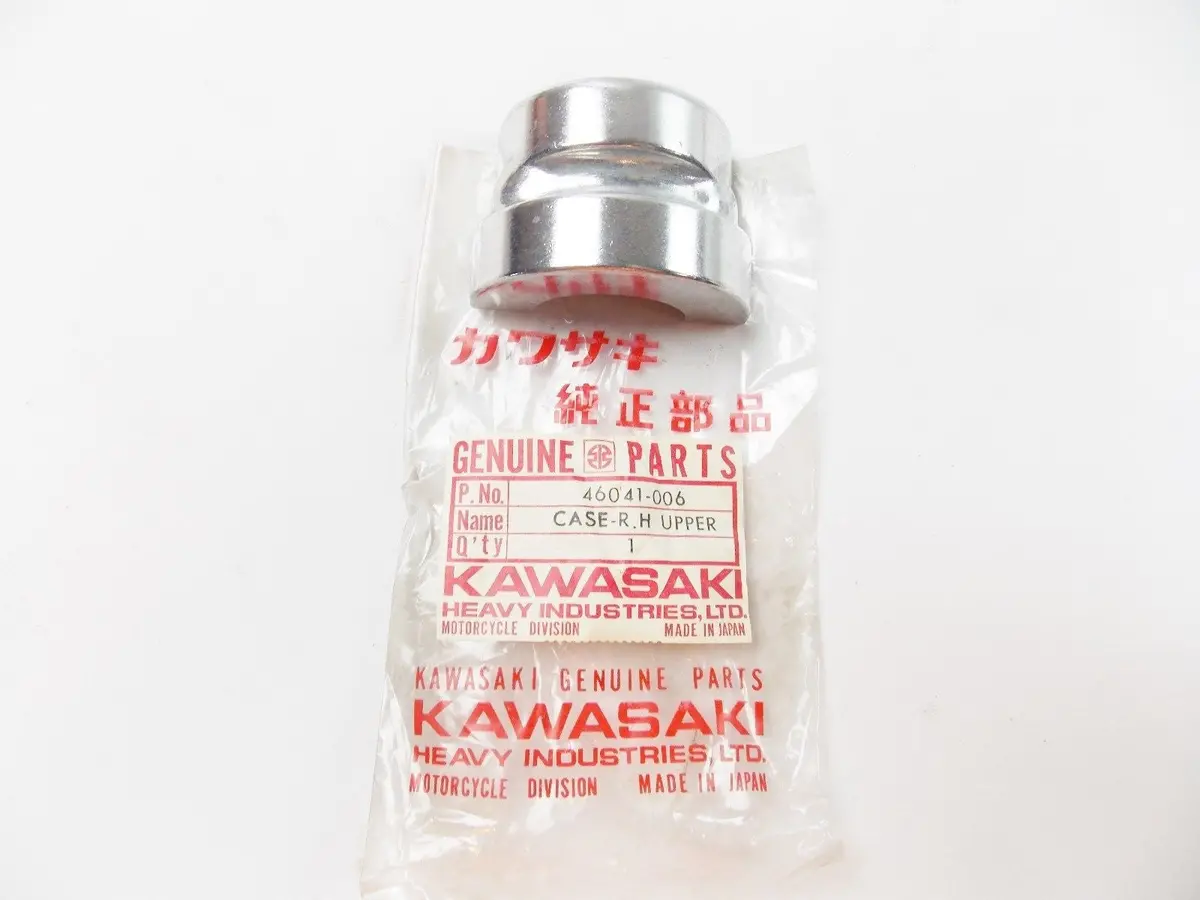 Nos Kawasaki 1969-1976 Rh Upper Case H1 S2 Kh500   46041-006 1