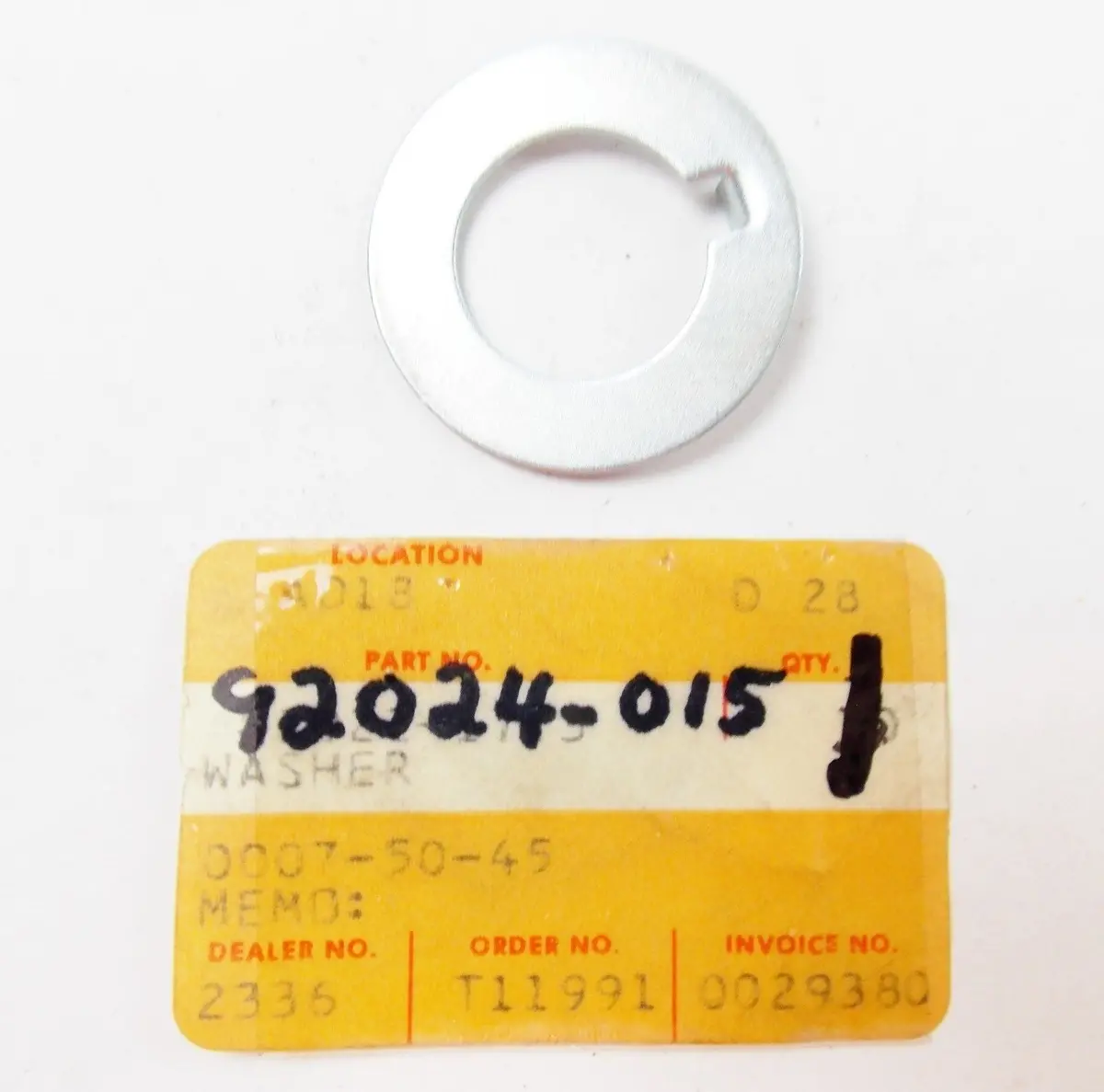Nos Kawasaki 1972 1973 1974 1975 Lock Washer H1 F12 Kx400   92024-015 1