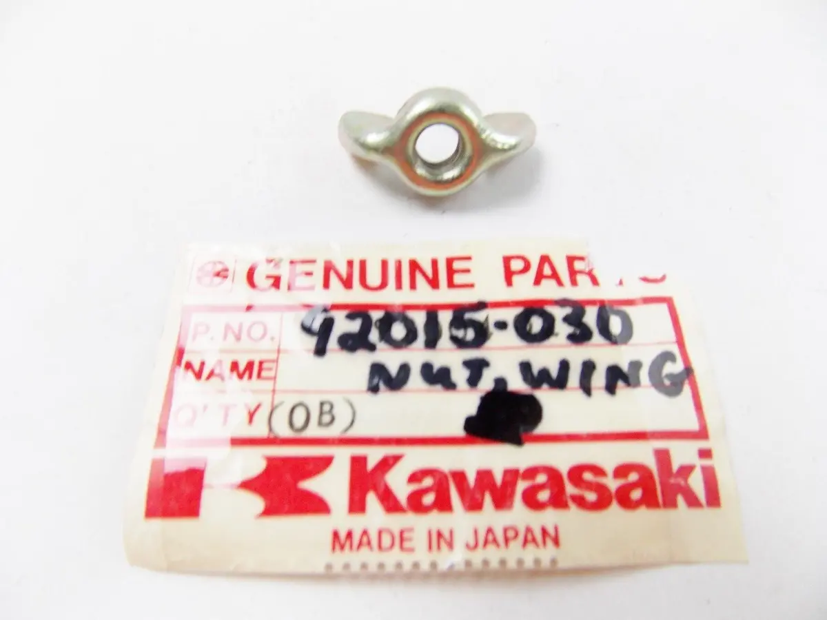 Nos Kawasaki 1970-1976  Wing Nut 6Mm F5 F8 F9 F12 G4 Kx450 Kv100   92015-030 1