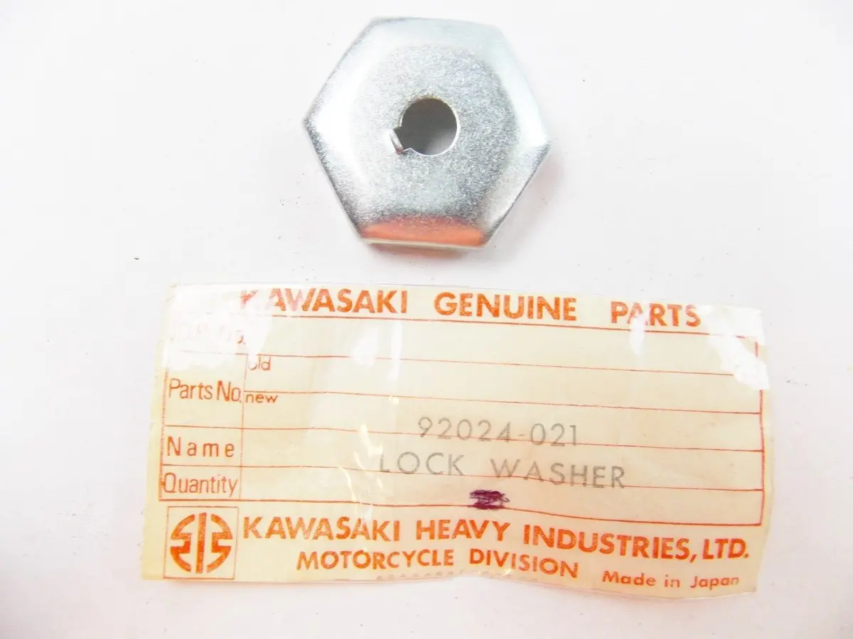 Nos Kawasaki 1969-1978 Crankshaft Lock Washer H1 S1/2/3 Kh250/400/500  92024-021 1