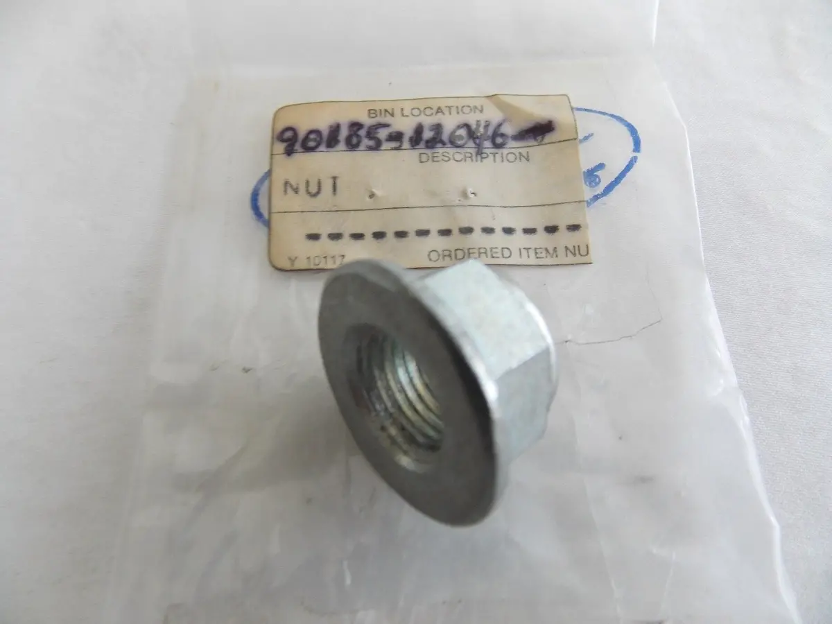 Nos Yamaha  Aftermarket 1974-2015 Selflocking Nut Yfm200 Xs650   90185-12046-00 1
