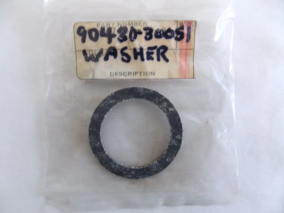 Nos Yamaha 1970-1975 Gasket (2) Xs1 Xs2 Tx650 Xs650 90430-30051 1