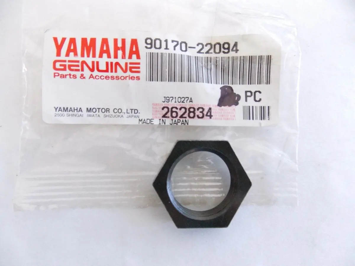 Nos Yamaha 1970-2016 Hexagon Nut (2) Sxv60 Vx700 Sr540 Pz50 Vt600  90170-22094 1