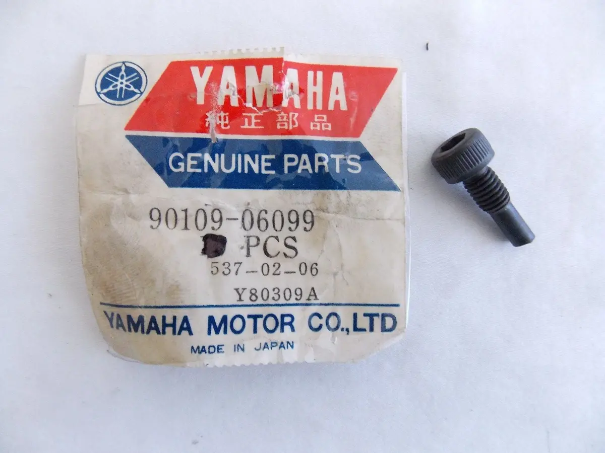 Nos Yamaha 1973-1978 Rocker Shaft Bolt (2) Tx500 Xs500   90109-06099 1