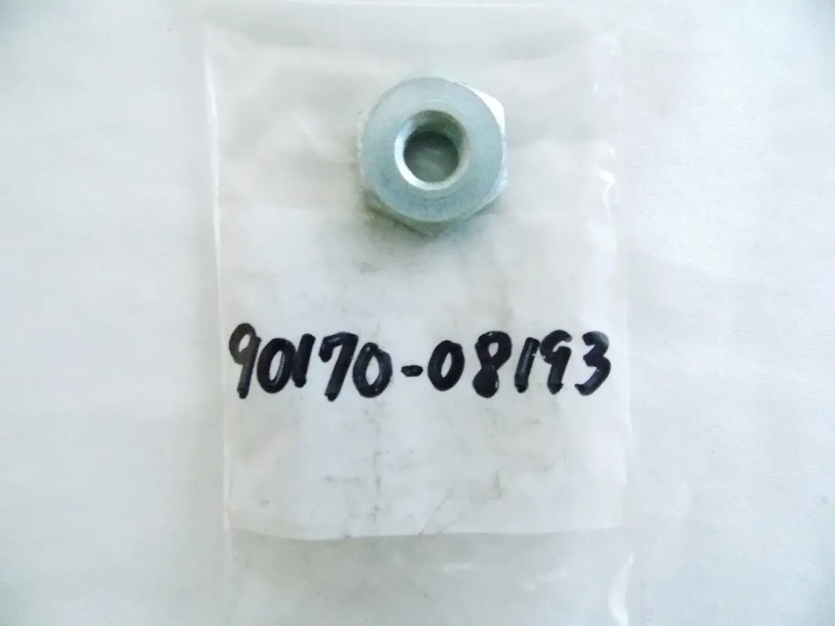 Nos Yamaha  1976-1981 1985/86 Hexagon Nut(3) Dt400 Sr500 Xt500   90170-08193 1