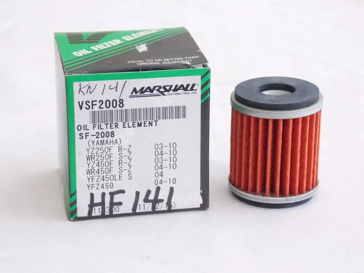 Nos Oil Filter Element (Hf 141) For Yamaha Wr125 Wr450 Yz250 1