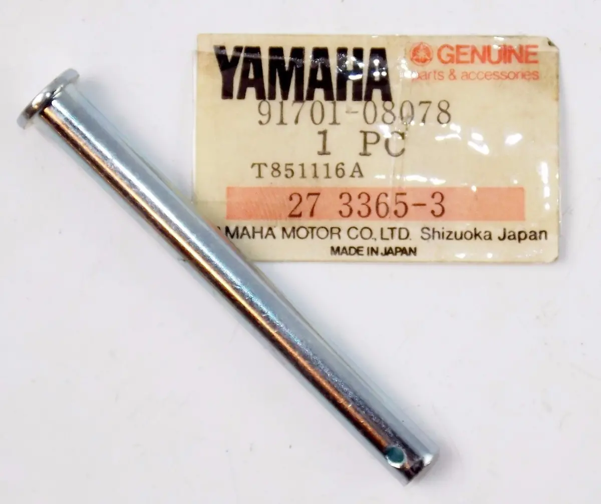 Nos Yamaha 1979-2020 Pw50 Qt50 Zinger Razz Pin Clevis 91701-08078 1