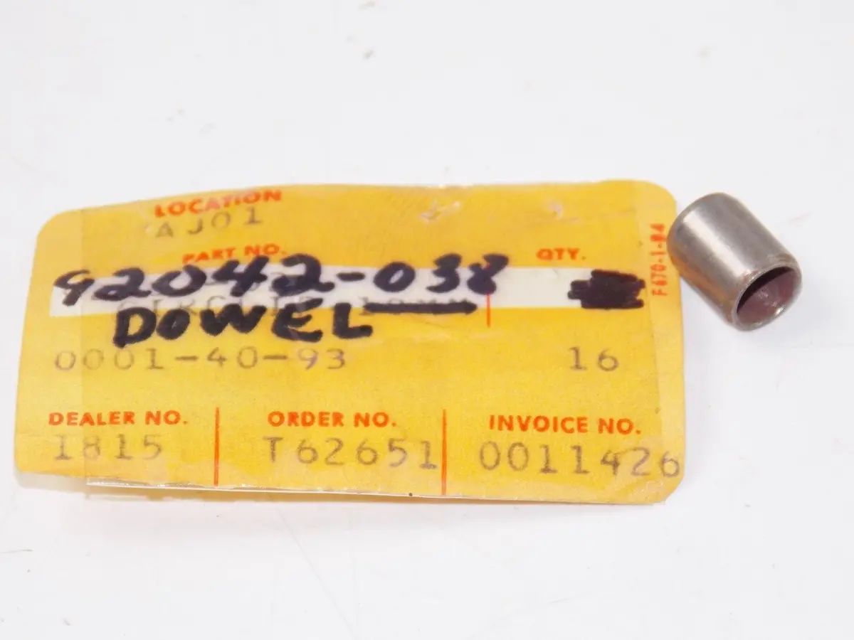 Nos Kawasaki  Pin Dowell (Three)  92042-038 1