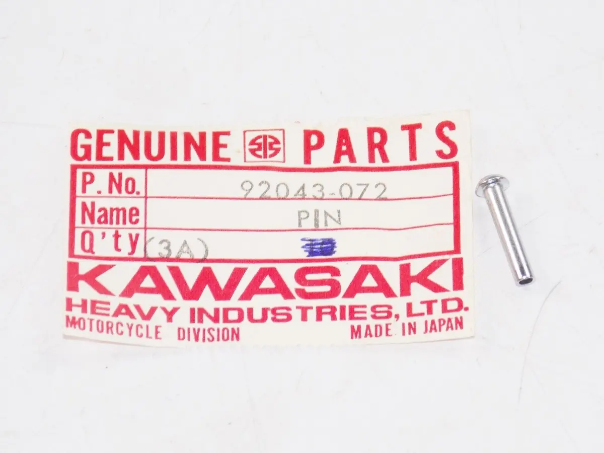 Nos Kawasaki 1969-1976 Fuel Tank Hook Pin (Four) H1/2 S2 Kh500 1