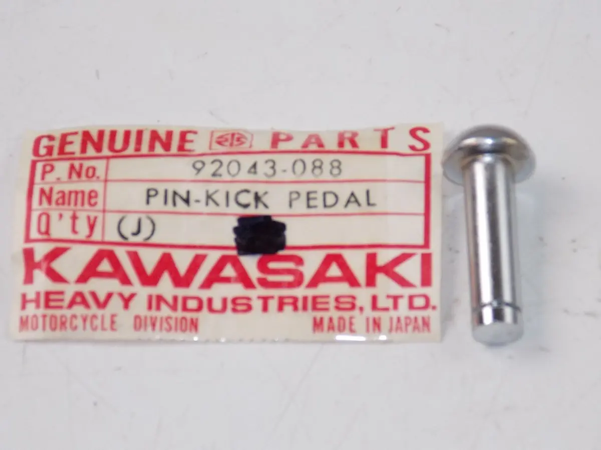 Nos Kawasaki 1971-1979 Pin Kick Pedal (2) F6/7 Kd175 Ke175  92043-088 1