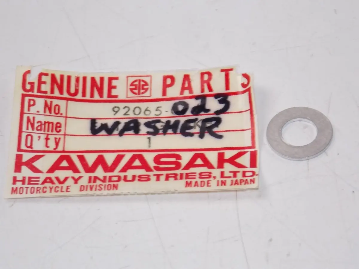 Nos Kawasaki 1966-1980 2000-2015  Check Valve Gasket Kvf650 Krf750  92065-023 1