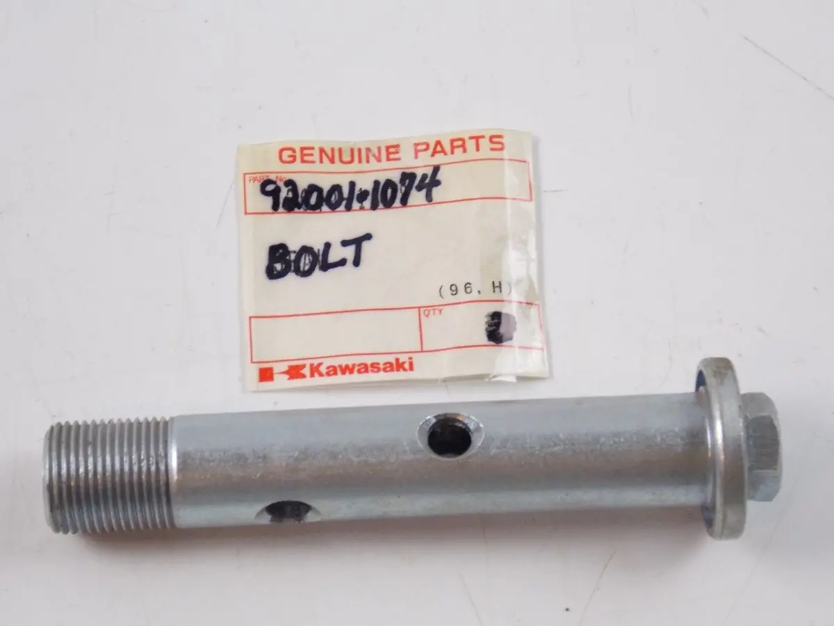 Nos Kawasaki 1973-1981 Oil Filter Bolt Z1 Kz900 Kz1000 92001-1074 1