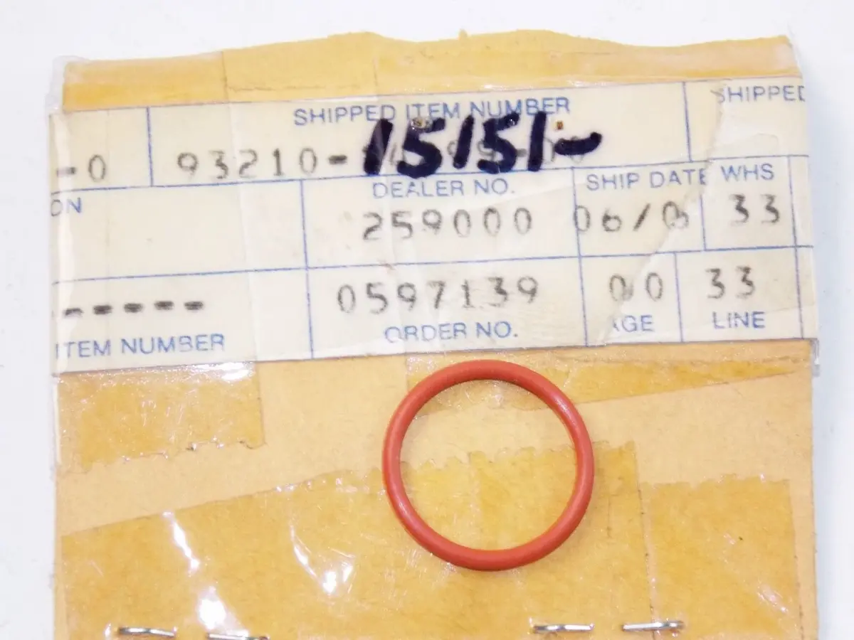Nos Yamaha 1970-2015  Xs650sk Yz125a Yz125s Xs650sg Xvs65ecs O-Ring 93210-15151 1