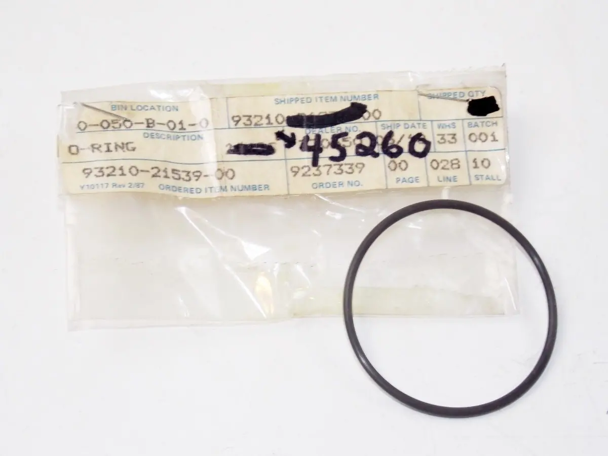 Nos Yamaha 1973-1974 Tx750 Tx750a Oil Pump O-Ring 93210-45260 1