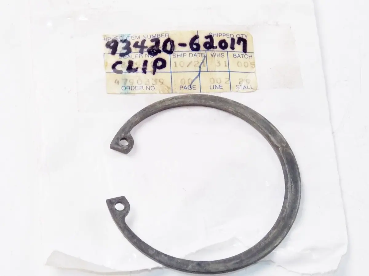 Nos Yamaha 1964-1966 Td1b Yds3 Yds3c Ym1 Ym1 Ym1s Circlip 54G 93420-62017 1