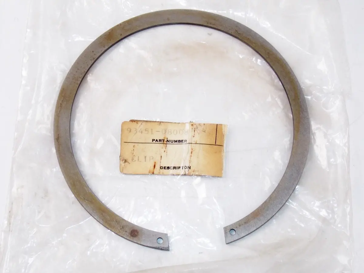 Nos Yamaha 1985-2008  Badger-Yfm80n Champ-Yfm1 Clutch Circlip Inner 93451-08008 1