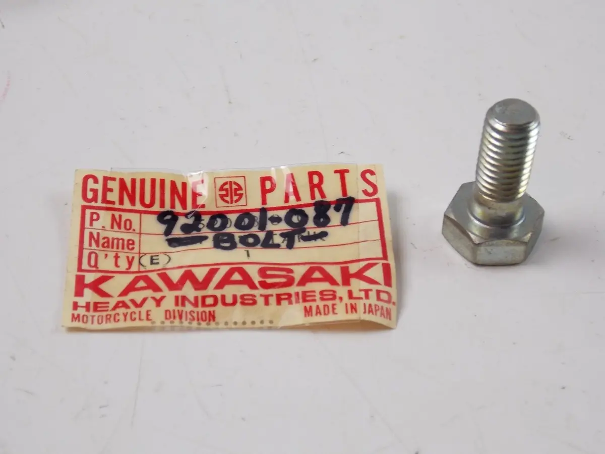 Nos Kawasaki 1970-1976 Hex Head Bolt F5/6/7/8/9  Kt250 92001-087 1