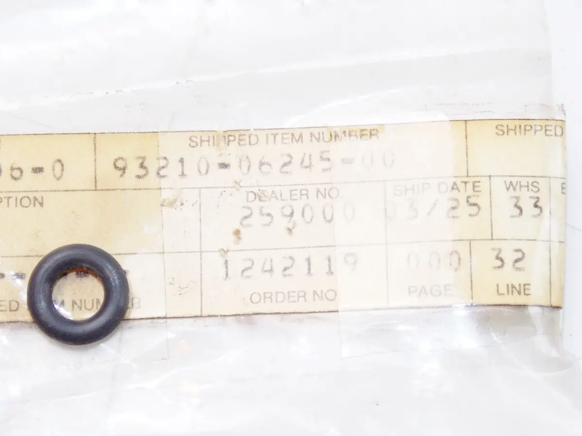 Nos Yamaha 1973-2015 Virago Route 66 V Star 250 Tx500 O-Ring 93210-06245 1