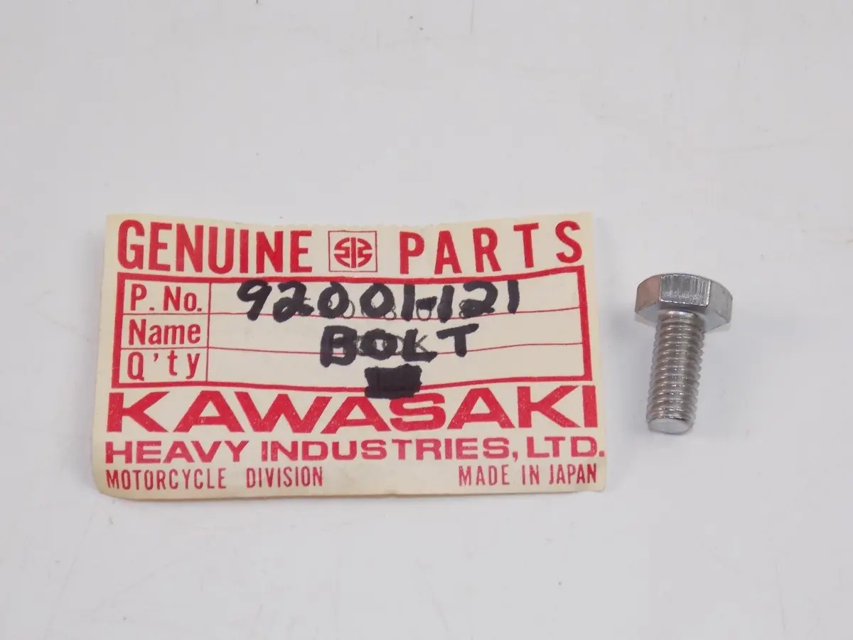 Nos Kawasaki 1969-2004 Hex Head Bolt 6X14 Klf110 Ks125 Ke100 Kd80  92001-121 1