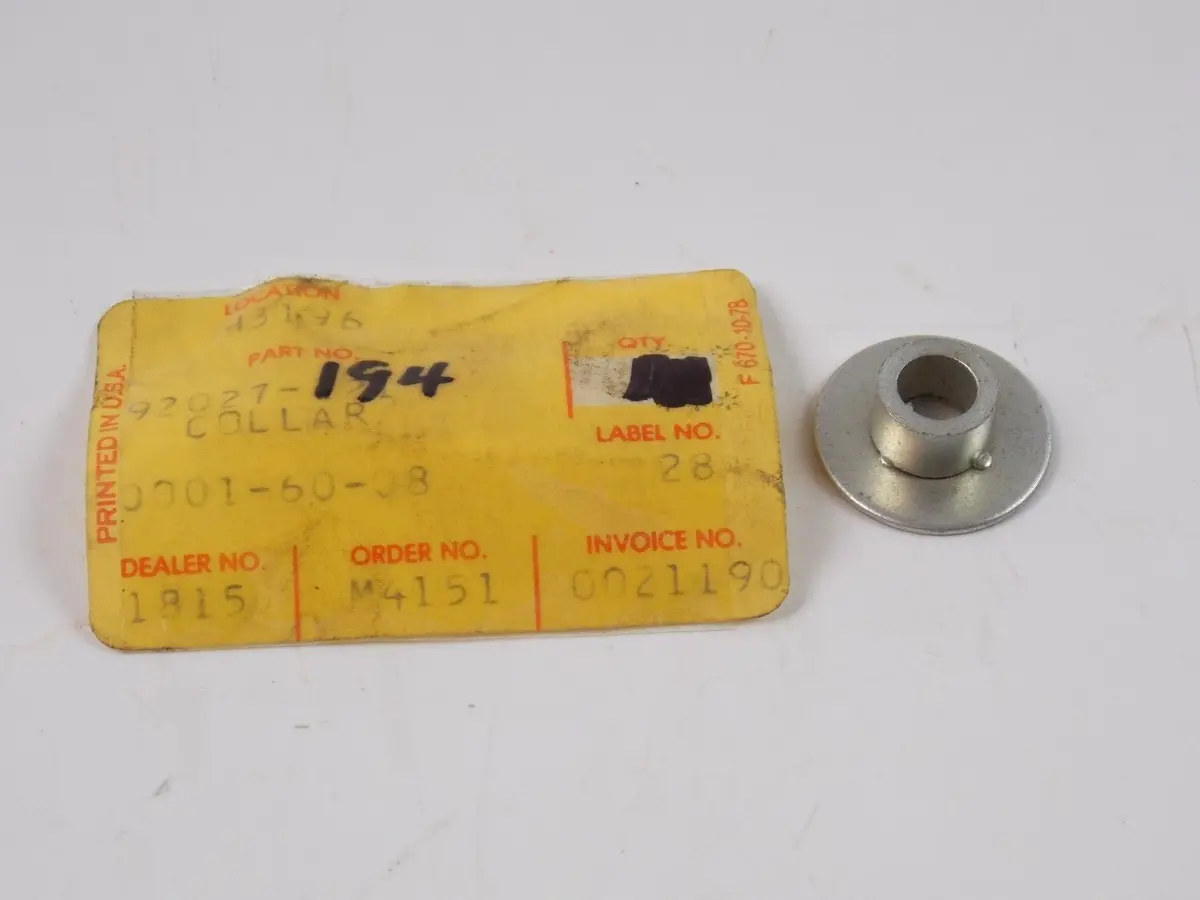 Nos Kawasaki 1973-2016 Collar Kd125/175 Kdx250 Kaf300/620/950  92027-194 1