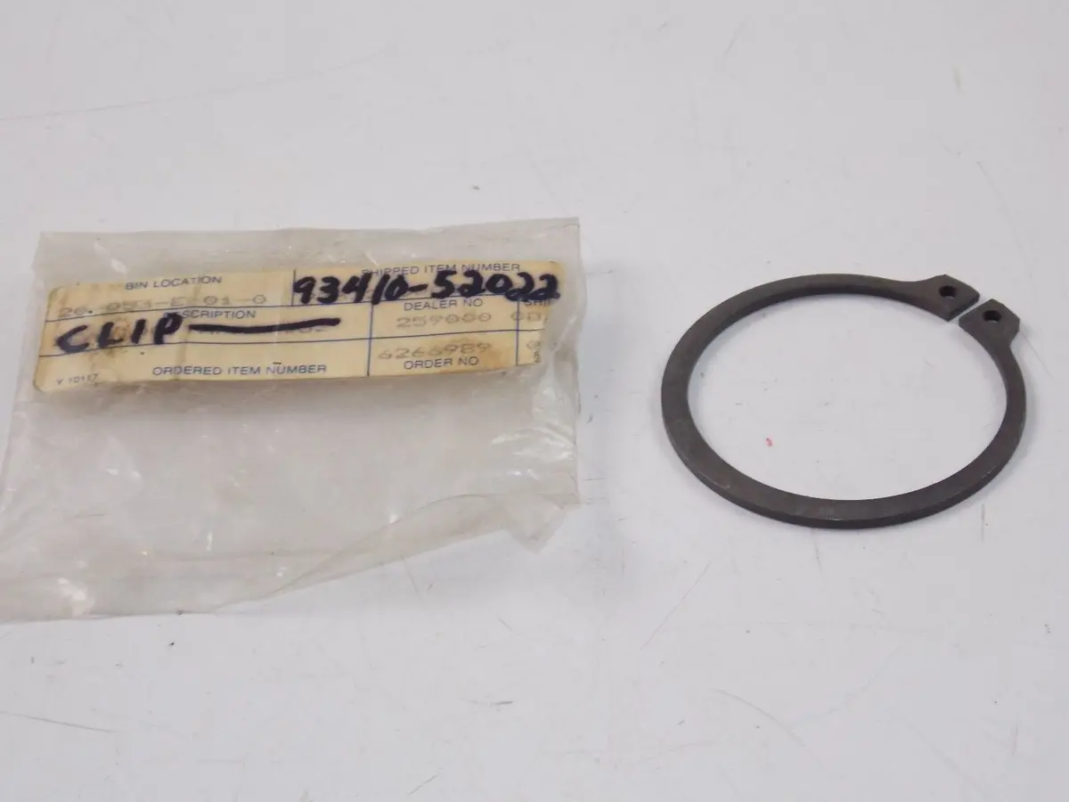 Nos Yamaha  1974 1975 S-Type Circlip At1 Rt1 Ct1 Yz125 Mx125 Dt1  93410-52022 1