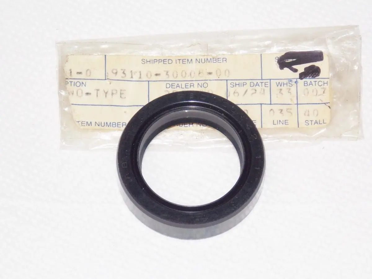 Nos Front Fork Oil Seal Swo-Type Yamaha 1981-1983 Yt175j Sr185h # 93110-30008 1