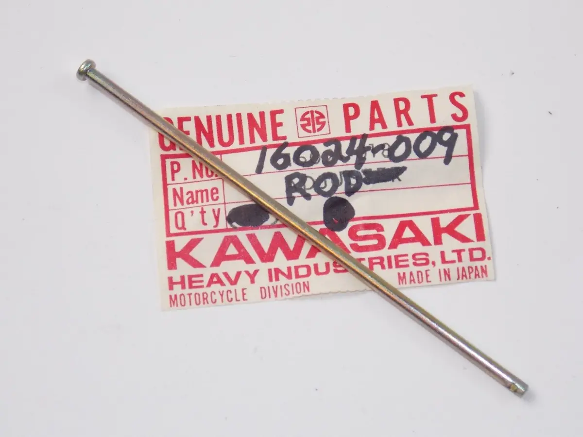 Nos Kawasaki 1971-1975 Throttle Valve Stop Rod F6 F7  16024-009 1