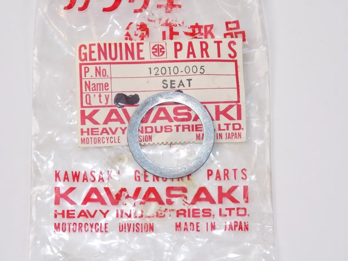 Nos Kawasaki 1975-1988 Outer Spring Valve Seat Klf300 Kl250 Kz200 12010-005 1