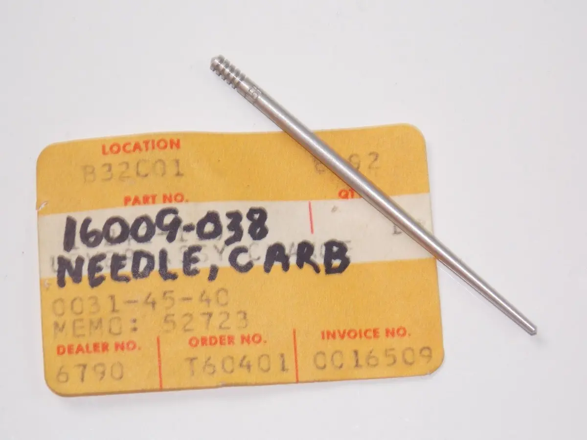 Nos Kawasaki 1970 1971 Jet Needle 5Ej8 F5 16009-038 1