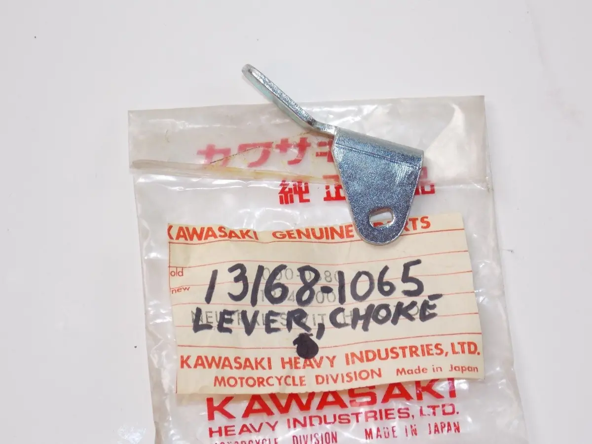 Nos Kawasaki 1980-1985 Choke Lever Kz440/250/750 Kl250 Zn700    13168-1065 1