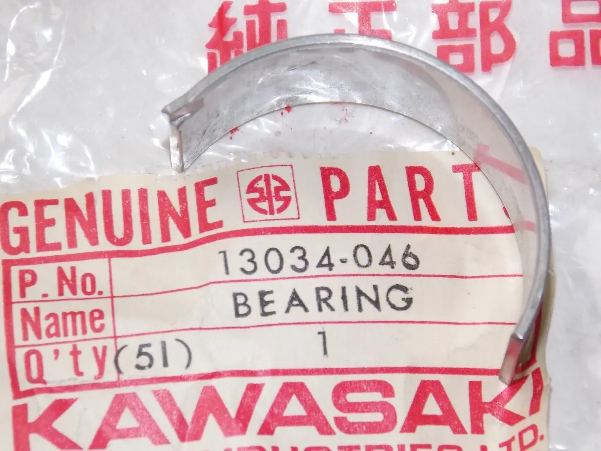 Nos Kawasaki 1976-1984 Metal Connecting Bearing Rod Kz750  13034-046 1