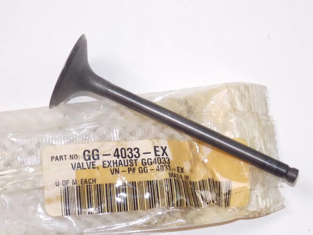 Nos Kawasaki  1988-2003 Vesrah Engine  Exhaust Valve Klf220/250  Gg-4033-Ex 1